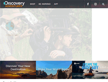 Tablet Screenshot of discoveryadventures.com